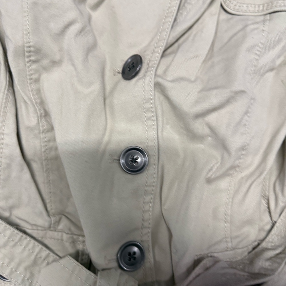LOFT Cream Collared Jacket - Picture 2 of 5